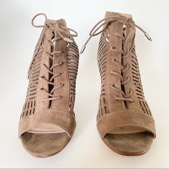 Sam Edelman Rocco Taupe Sandals Sz 6 - Picture 2 of 5